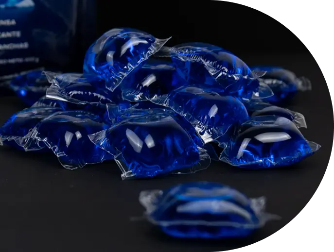 Capsula de lavado concentrada de disolucion rapida Baron Rojo