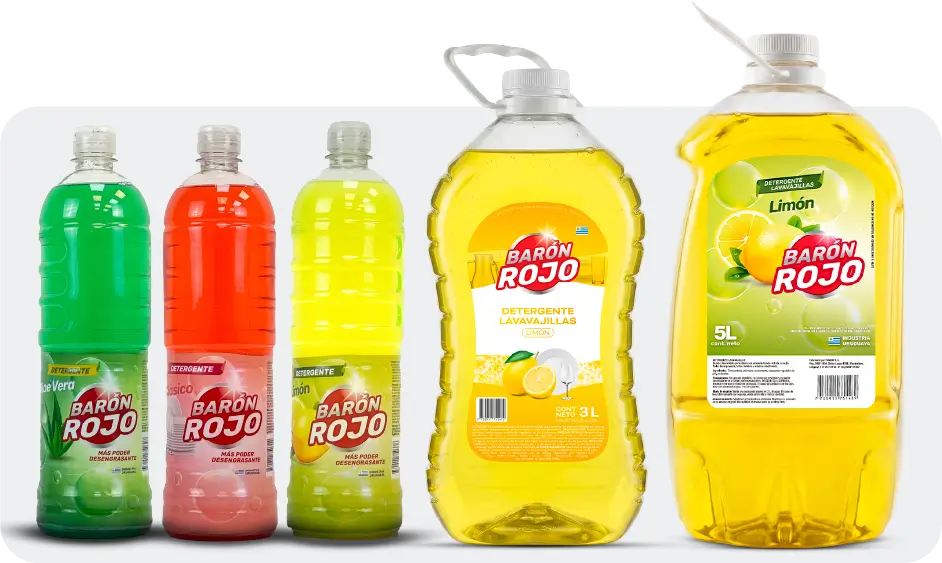 Detergente lavavajillas máximo rendimiento